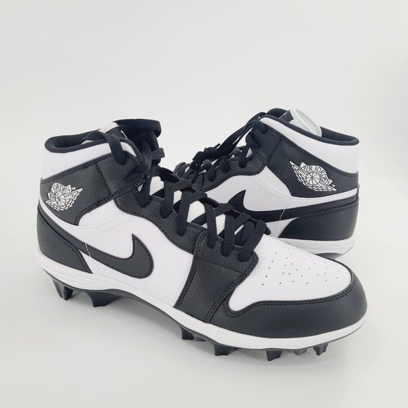 Nike Air Jordan 1 Mid TD Football Panda Cleats main image 8